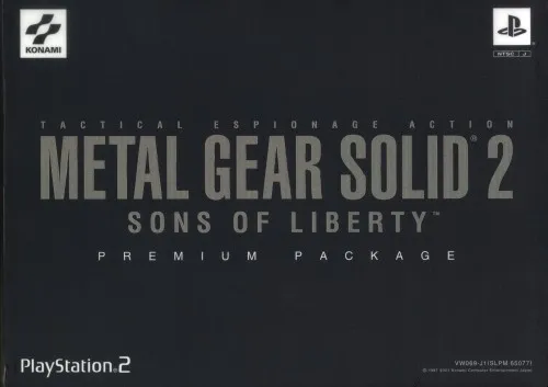 Metal Gear Solid 2 - Sons of Liberty (Japan) (Premium Package)